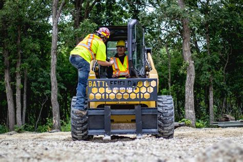 operate skid loader|operating a skid steer loader.